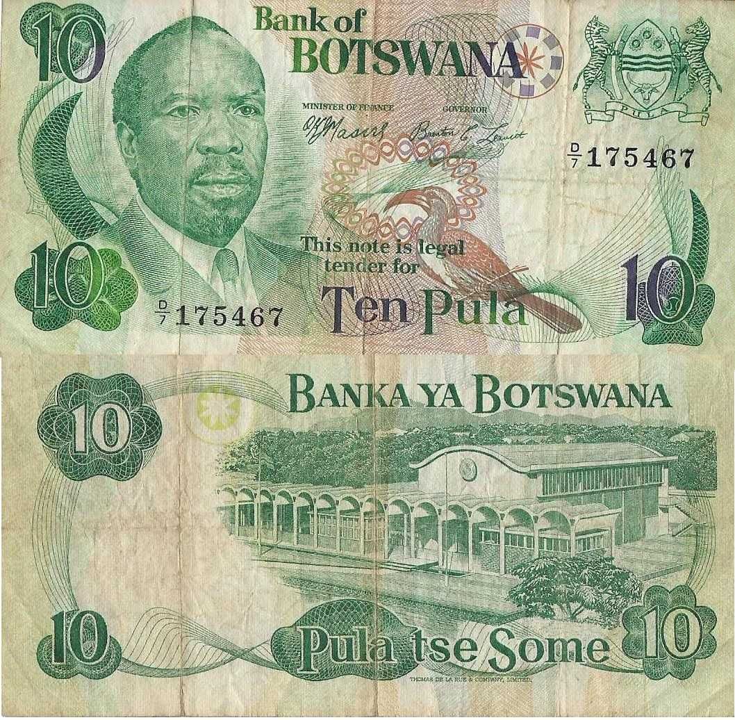 Botswana - - - - - Notas