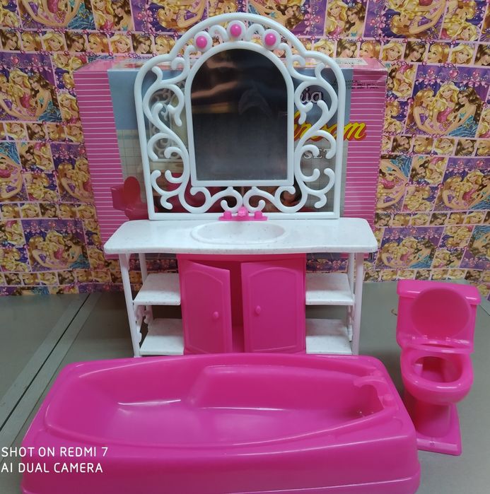 Мебель для кукол Барби(30 видов), Меблі для ляльок