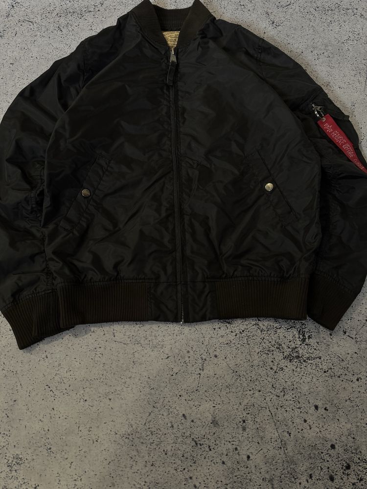 бомбер куртка alpha industries vintage