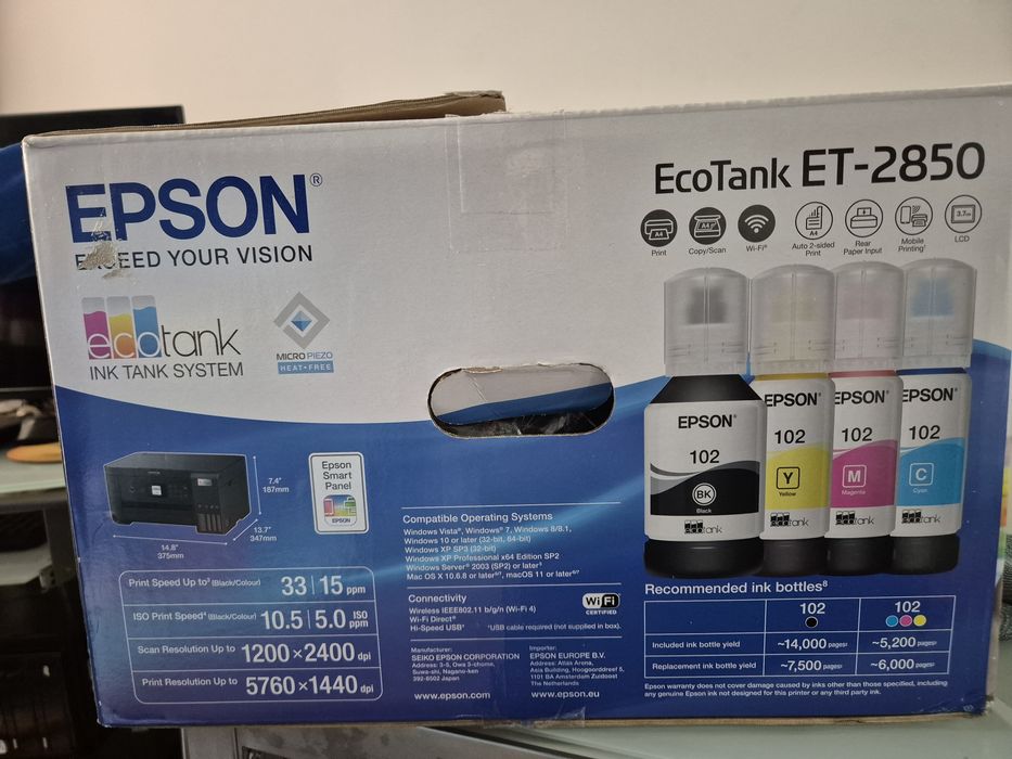 Impressora Multifuncional Epson XP-245 - Wi-Fi - Imprime, Copia e Digi