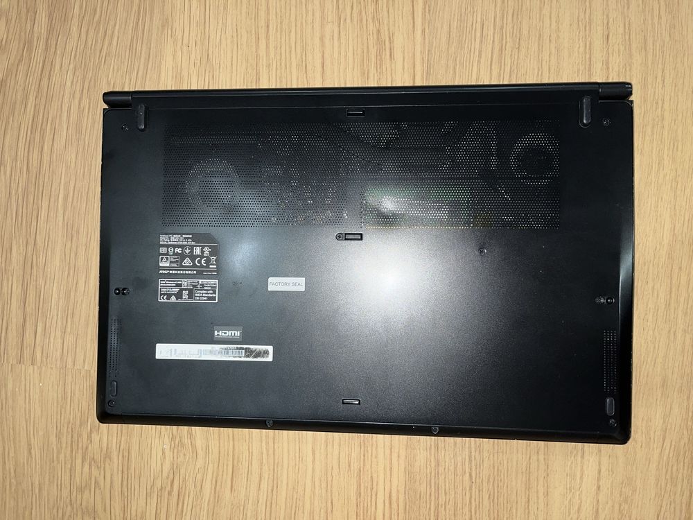 Portátil MSI i7 LER anuncio