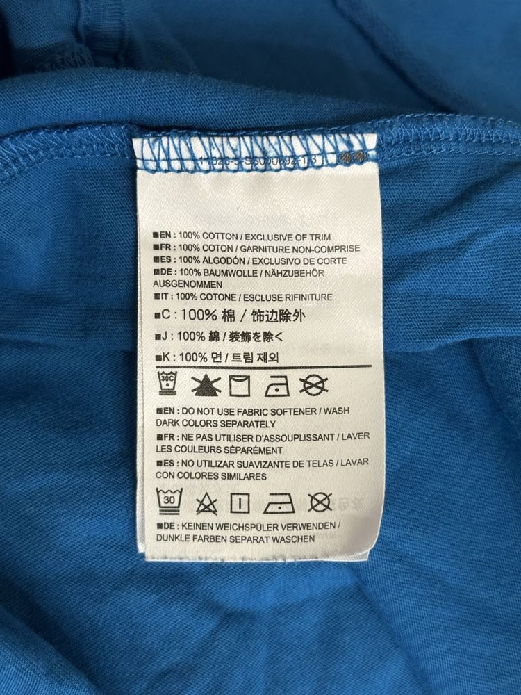 Koszulka Arc’teryx S niebieska logowana tshirt 100% bawełna