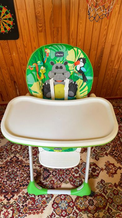Стілець для годування Chicco Polly 2 в 1.