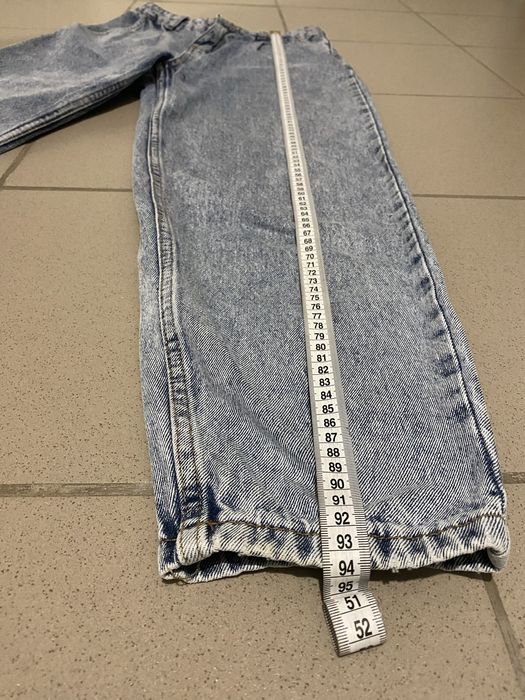 Голубі джинси баллони