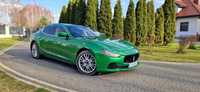 Maserati Ghibli GHIBLI SQ4 3.0V6 Napęd 4x4 Ferrari 410KM Zielony Custom FVAT-M