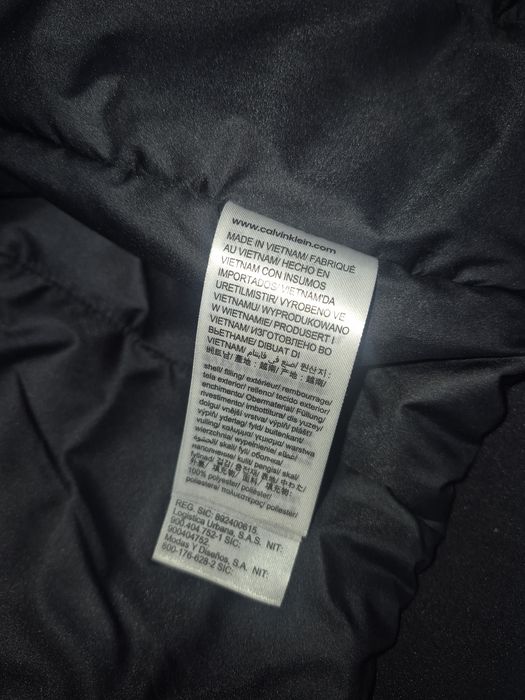 Орыгинальный пуховик Calvin Klein