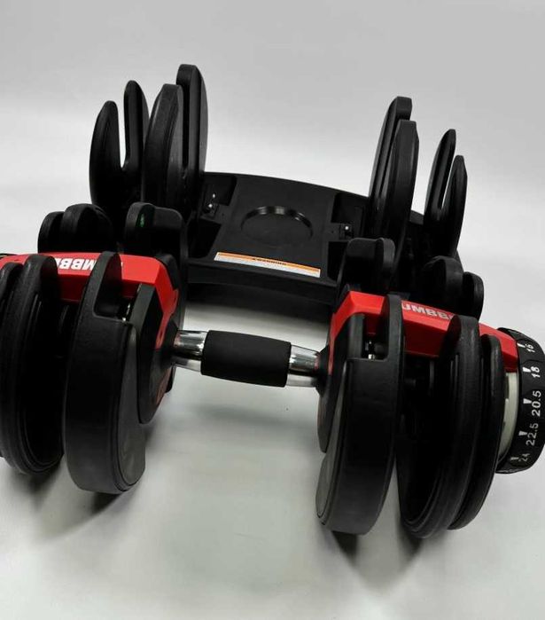 Гантелі регульована вага до 24 кг Гантеля гантель з підставкою