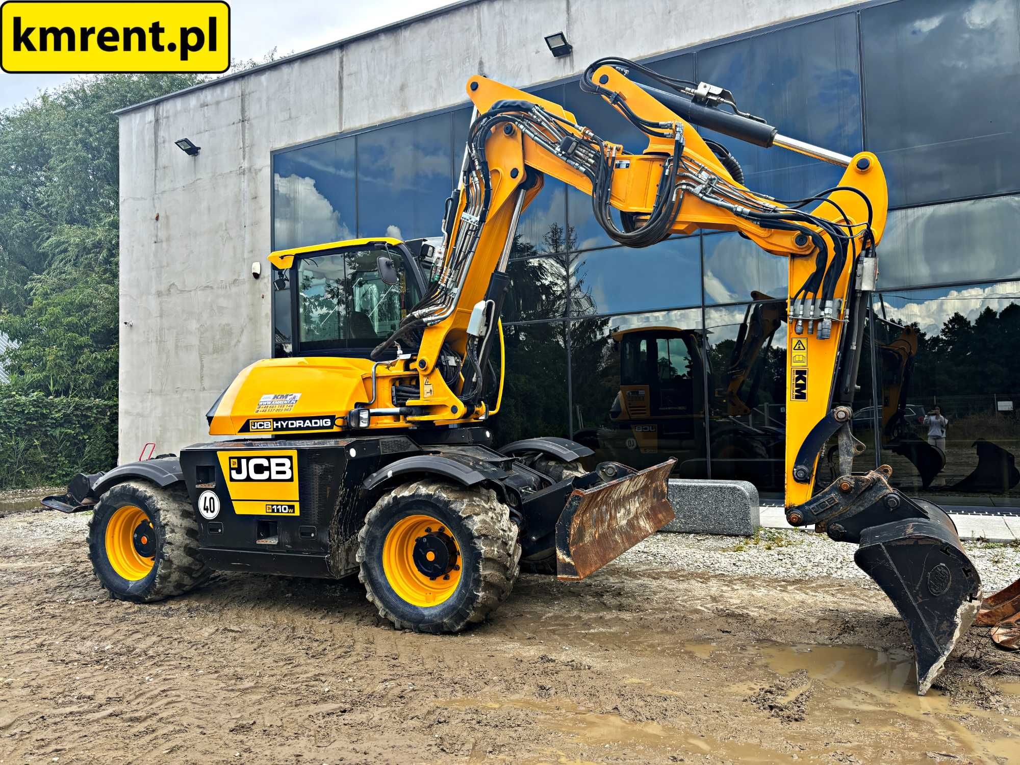 JCB HD110WT 4F Koparka Kołowa HYDRADIG| LIEBHERR 311 312 JCB JS 130