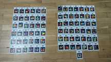 Karty Invizimals Panini 79szt.