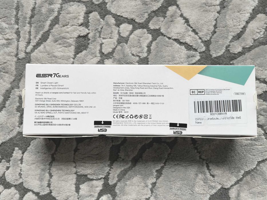 ESR7Gears Nowe 2 lampki kuchenne LED na baterie AAA