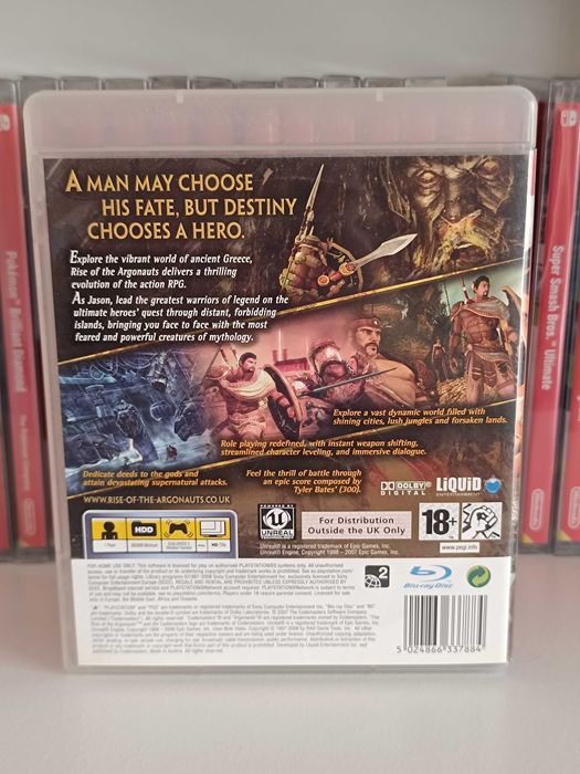 PS3 Jogos White Knight Chronicles 2 e Rise of the Argonauts