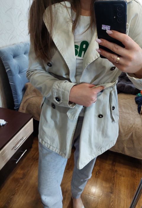 Тренч вкорочений с розмір