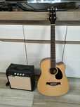Gitara elektroakustyczna + wzmacniacz