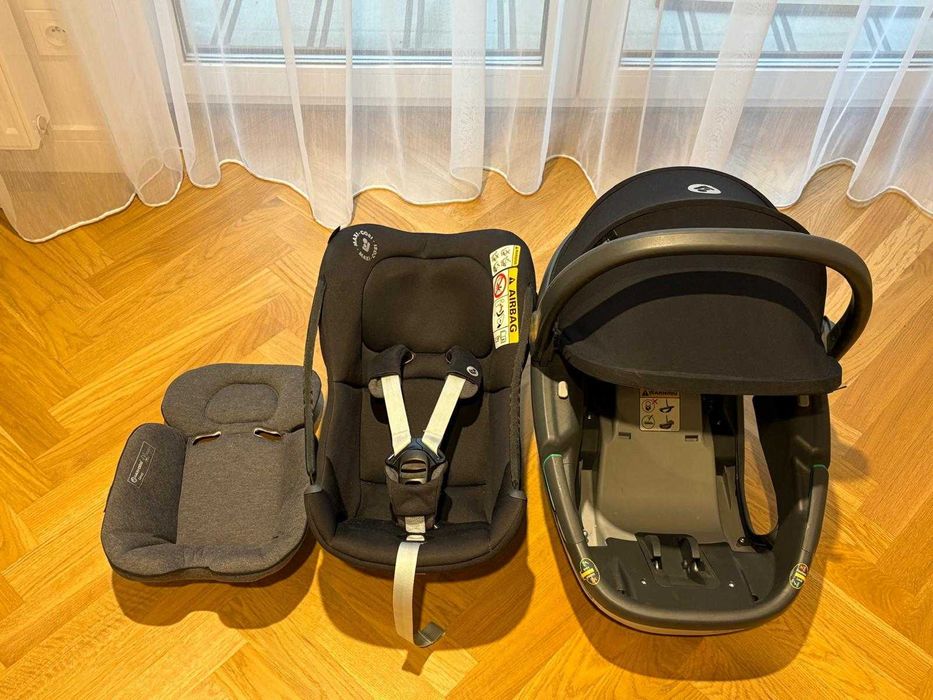 Fotelik nosidełko Maxi Cosi Coral kolor Essential Graphite