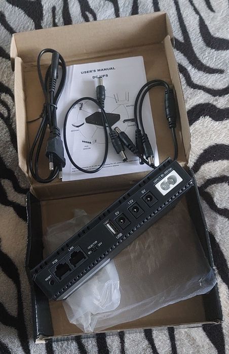 (НОВЫЙ) Источник бесперебойного питания UPS DC1018P 18w DC1036P 36W