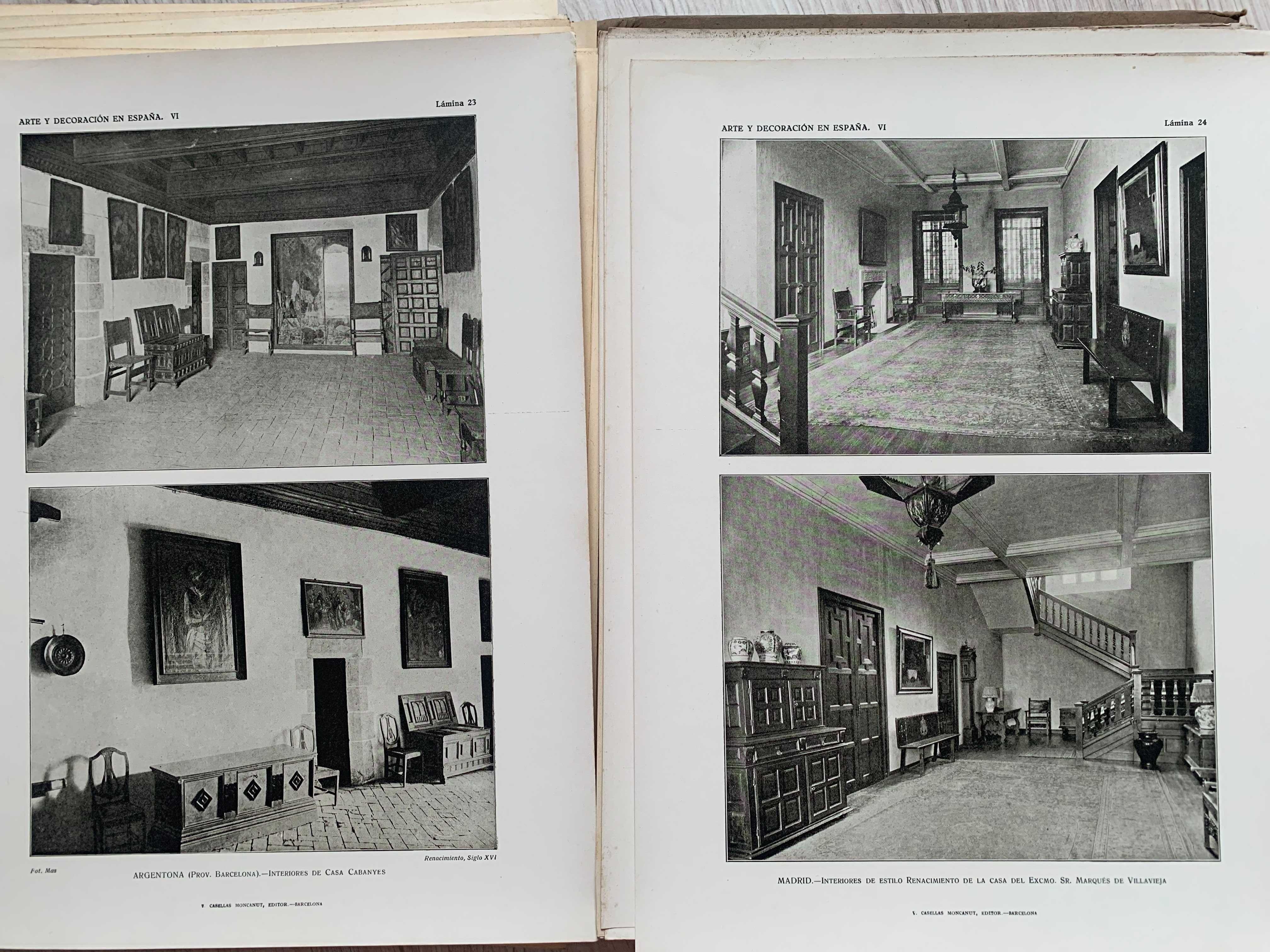 Мистецтво та декор в Іспанії.1923 р.6ТОМ Архітектурно-декоративне 84ст