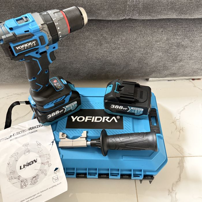 Wkrętarka wiertarka yofidra 700 n.m mocna