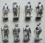 kinder niespodzianka - figurki metalowe INDIANIE I  stan bardzo dobry