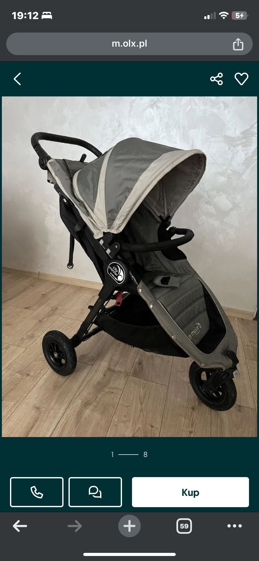 Wózek Baby Jogger gt