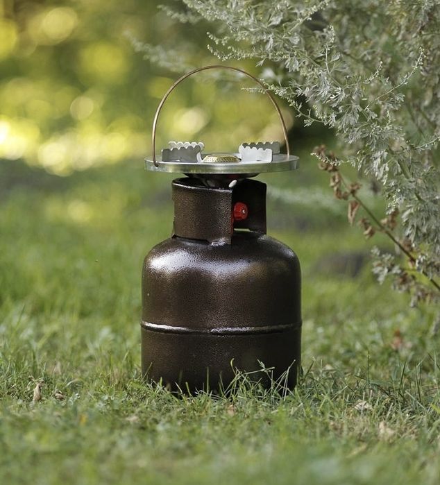 Газовий балон 6 л із пальником. Ліва різь W21,8 мм Туреччина