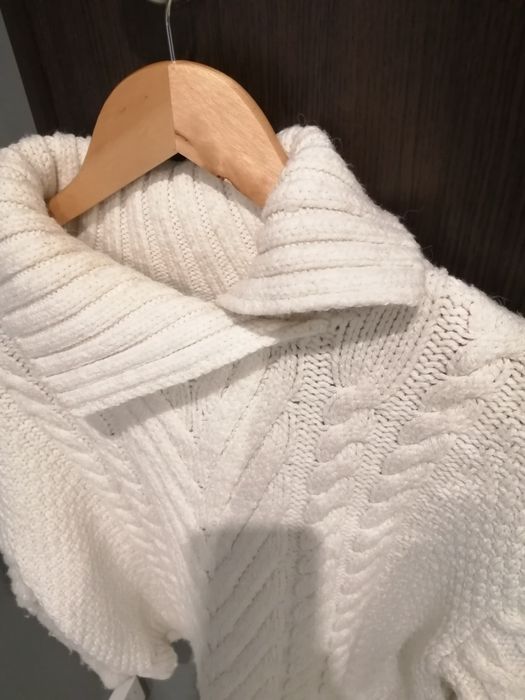 Sweter biały zara