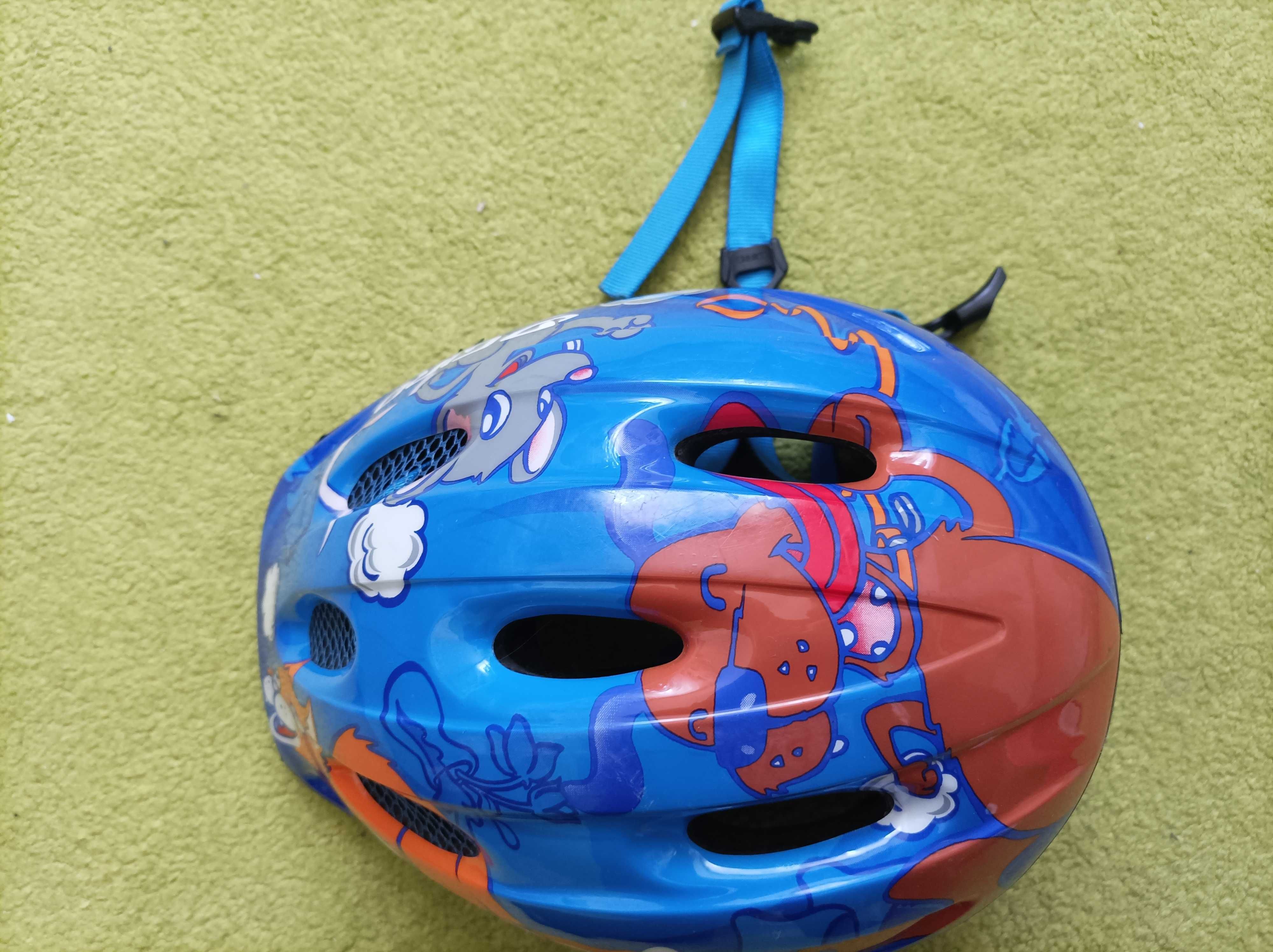 Kask rowerowy dziecięcy 48-52 cm