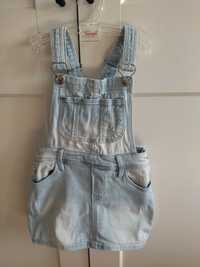 Krótka sukienka jeansowa H&M 116