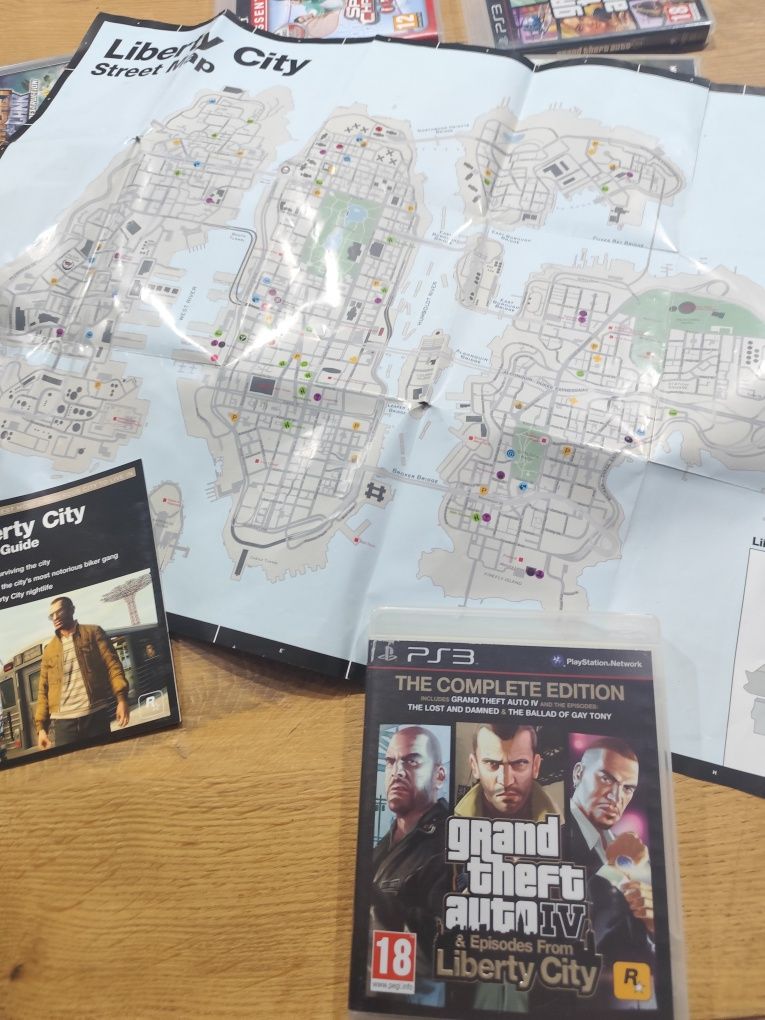 GTA IVl i episodes From Liberty City + mapa