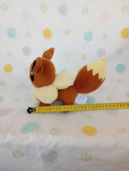 Pokemon peluche autêntico eevee da marca tomy