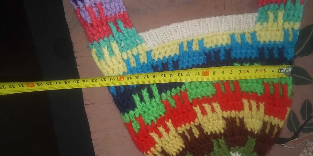 Czapka kolorowa orientalna włena Włochy Italia