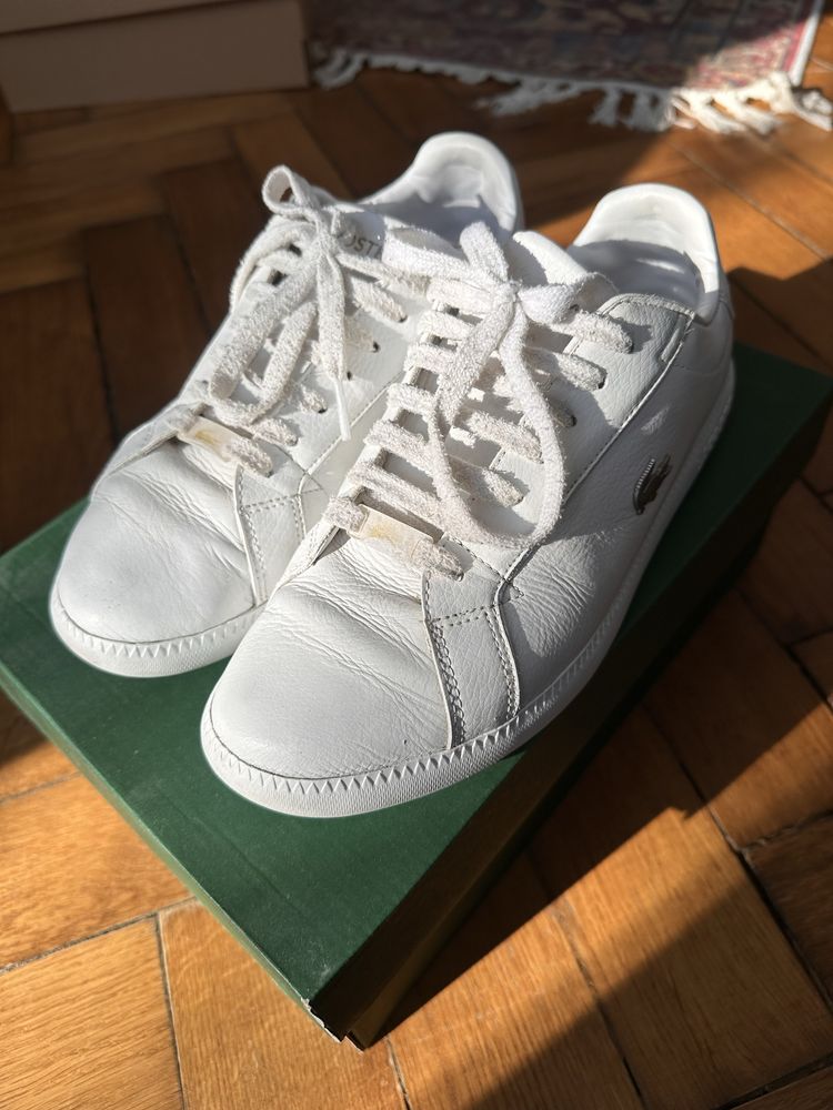 Білі Кеди Lacoste