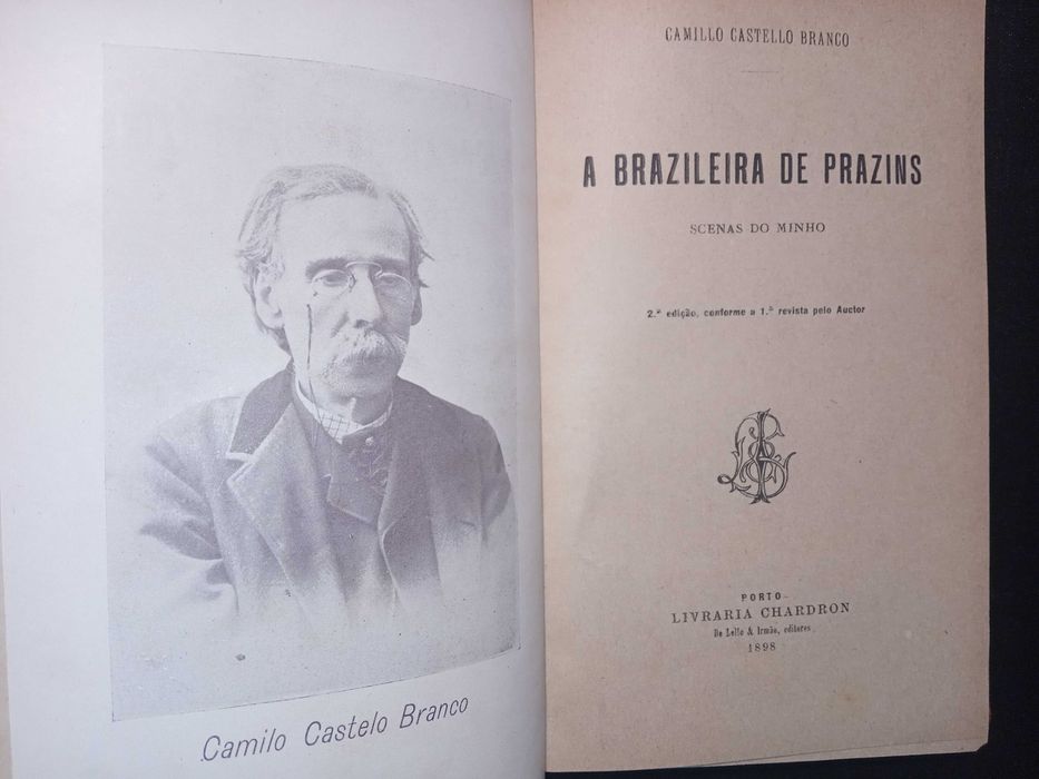 A Brasileira de Prazins, Camilo Castelo Branco, 2ª Ed.