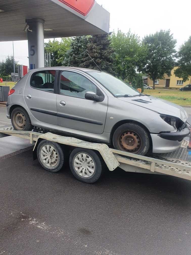 Peugeot 206 1.4 hdi 5drzwi, kolor grafitowy kod lakieru EZAC na części