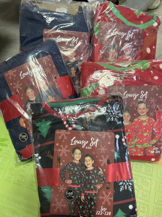 Теплі махрові піжами для діток