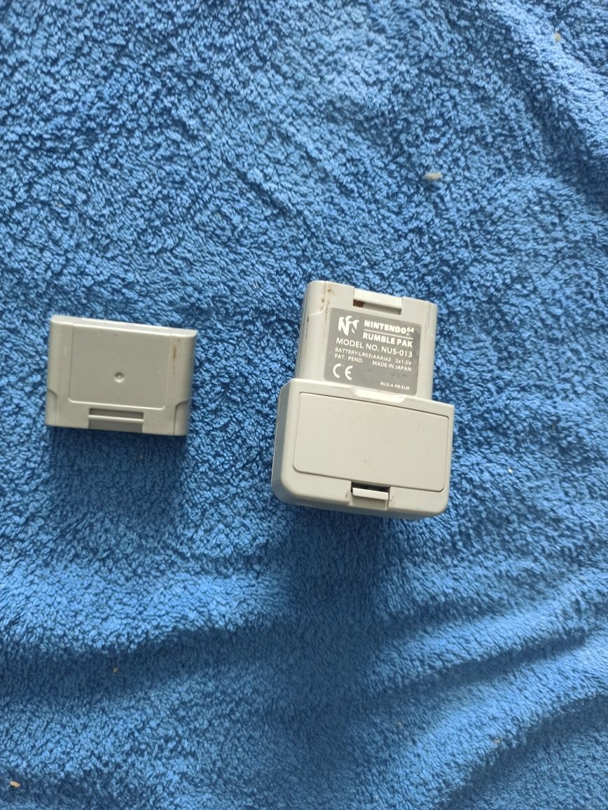 Rumble Pak + Controller Pak Nintendo 64