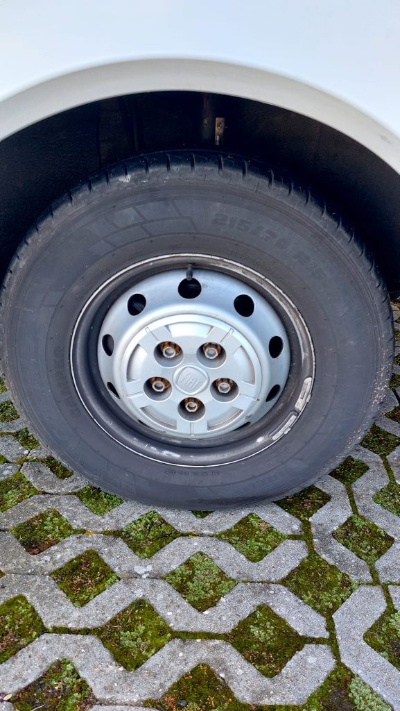 Jante 15 5x118 fiat. Pneu 215/70 R16