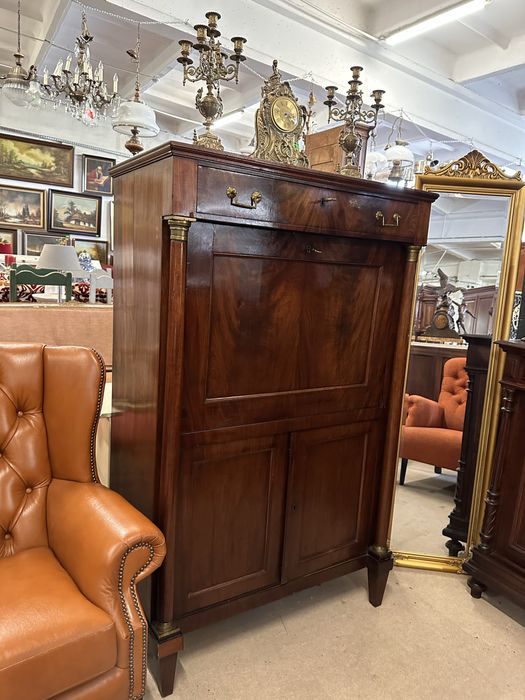 100 letnia, mahoniowa sekretera EMPIRE / sekretarzyk :)