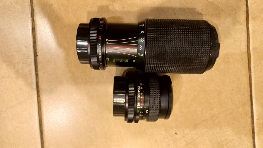 Фотообъективи  Canon FD  / EOS EF