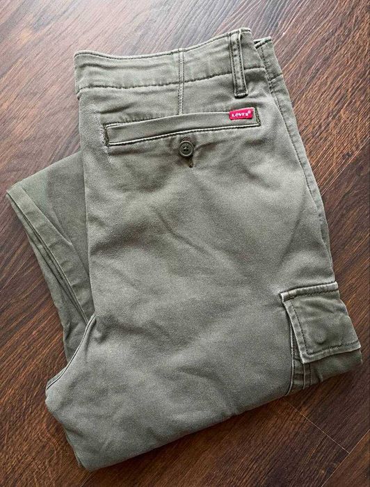 Levi’s W30L30  карго штани оливкового кольору | Original cargo pants