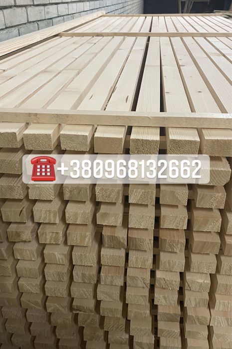 Рейка стругана,брус,брусок,лати,пиломатеріали,штахети