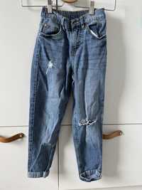 Spodnie jeansowe z dziurami 128 pepperts