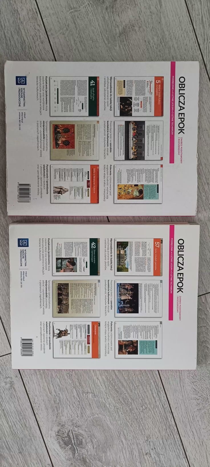 Oblicza Epok 1.1  1.2 język polski WSiP
