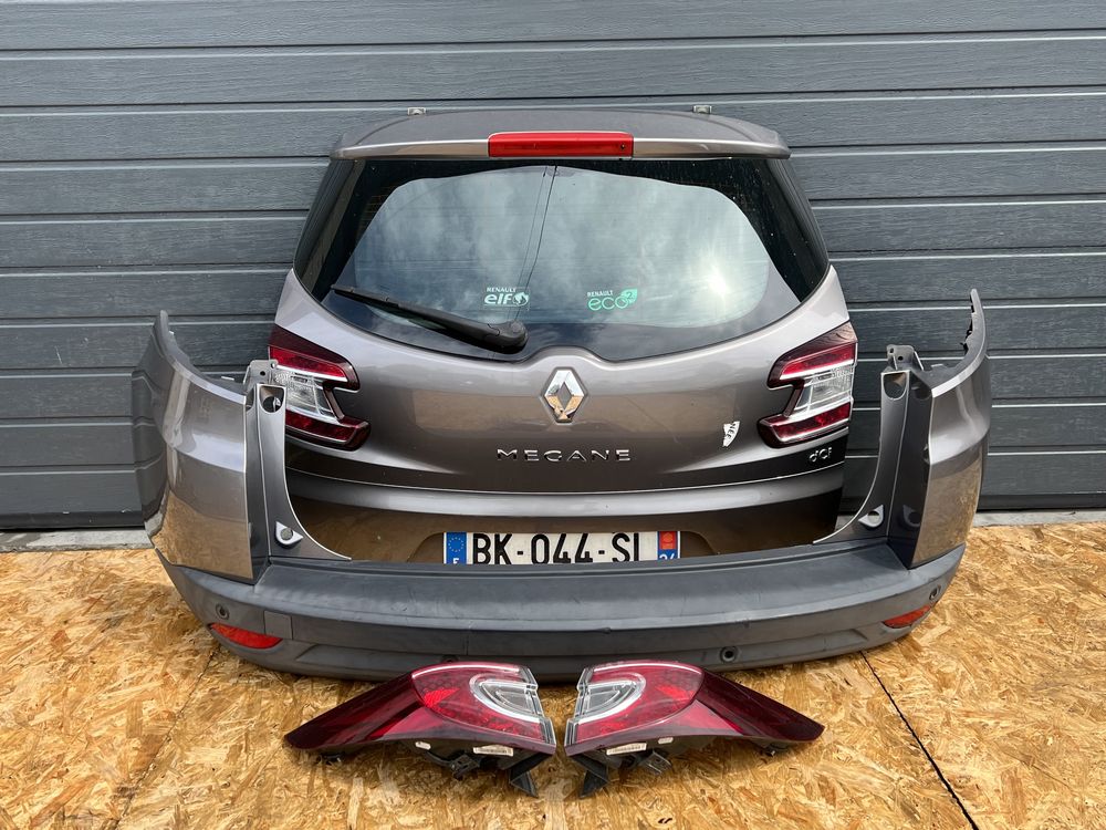 Крышка багажника ляда Renault Megane 3 цвет TEKNG