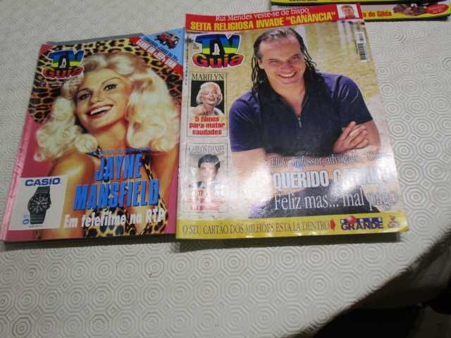 Revistas antigas TV Guia