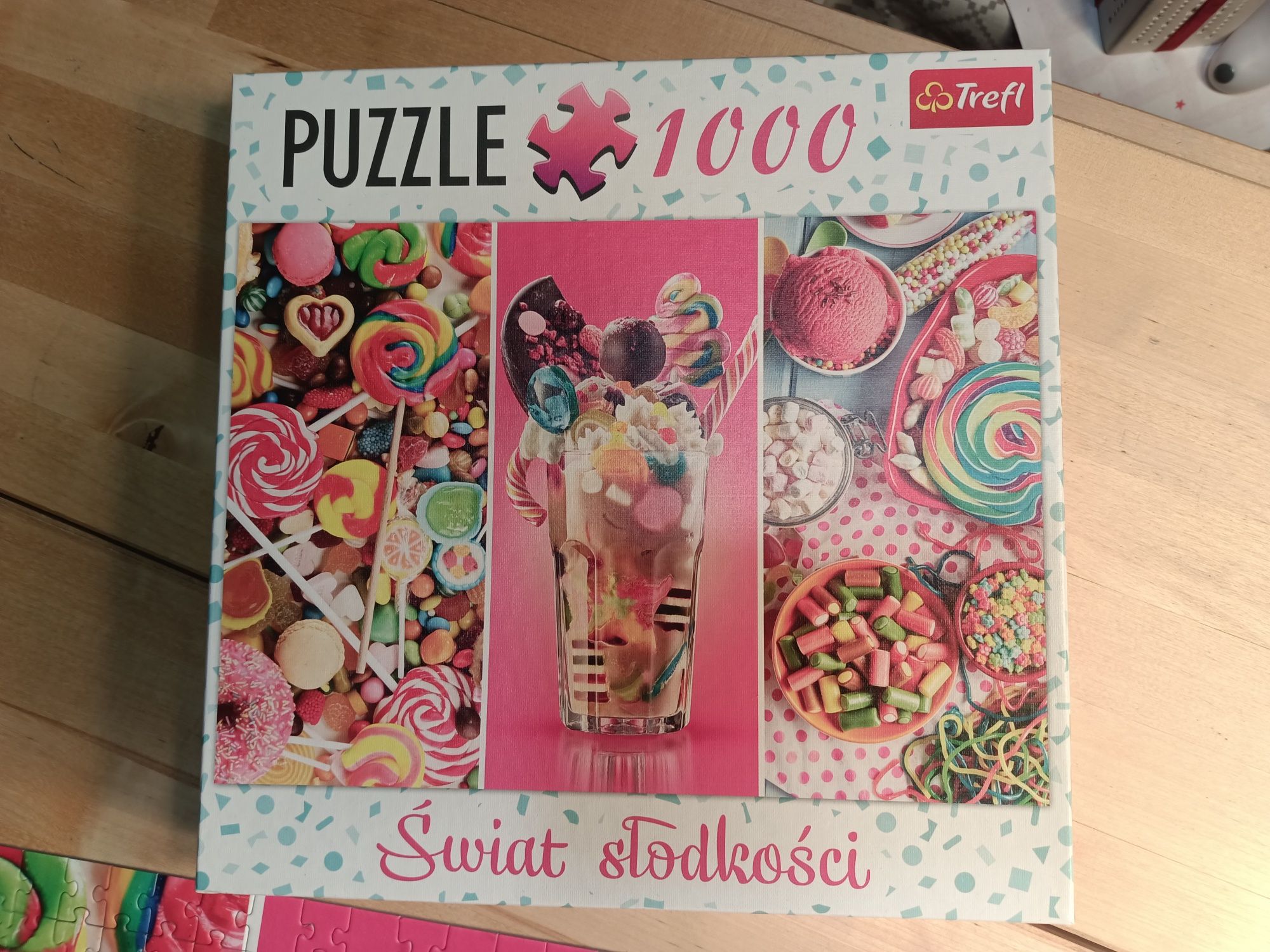 Puzzle 1000szt Trefl Swiat Slodkosci