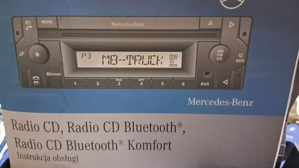 Oryginalne radio 24V do auta ciężarowego 

MAN , IVECO , SCANIA , MERC