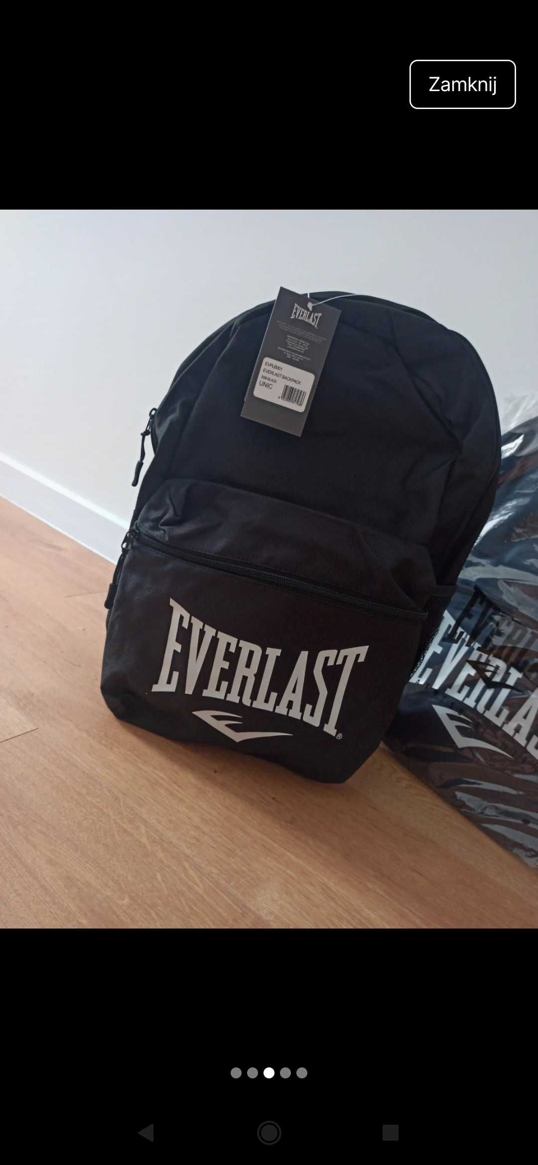 Nowy plecak Everlast