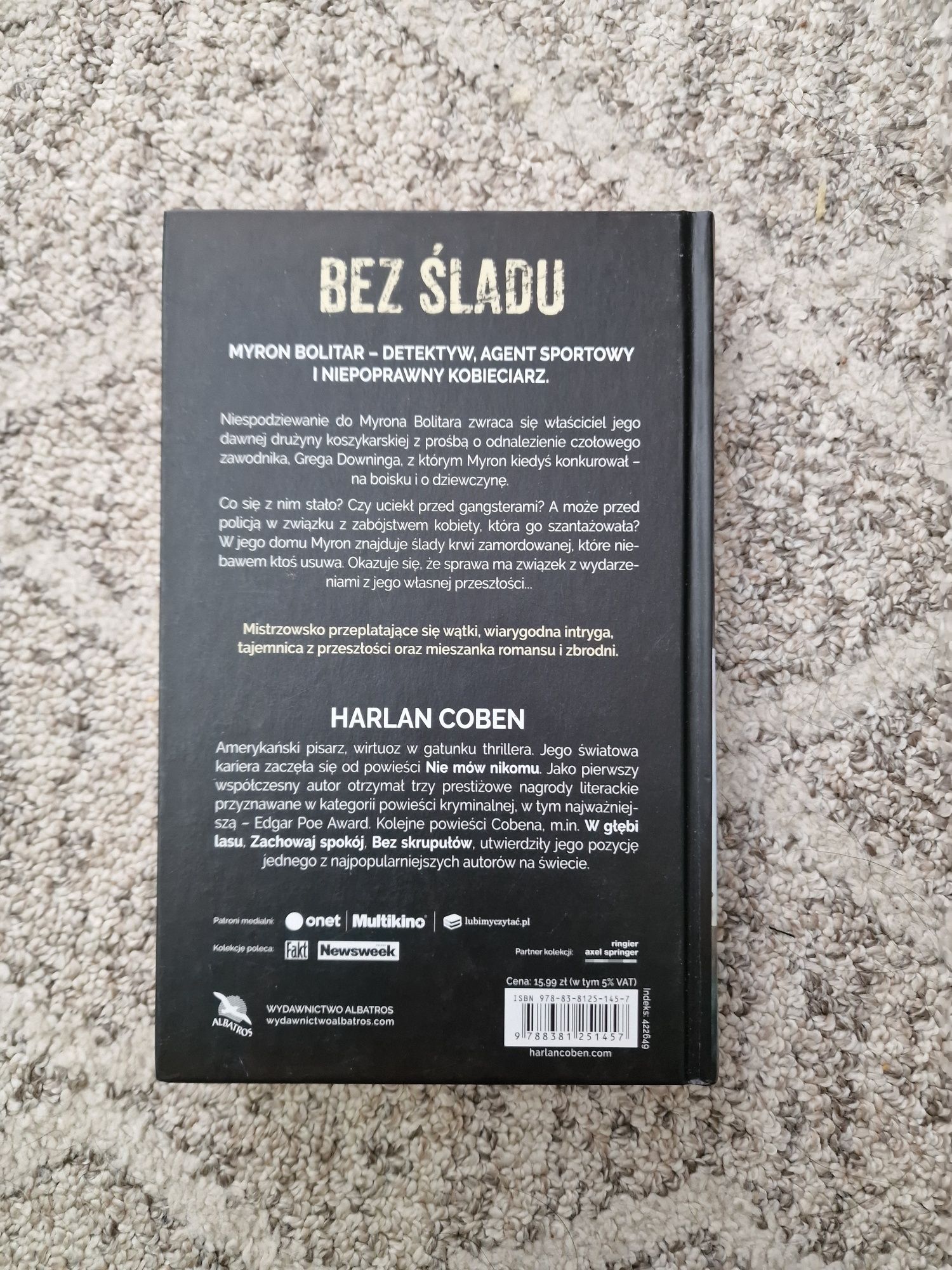 Harlan Coben "Bez Śladu"