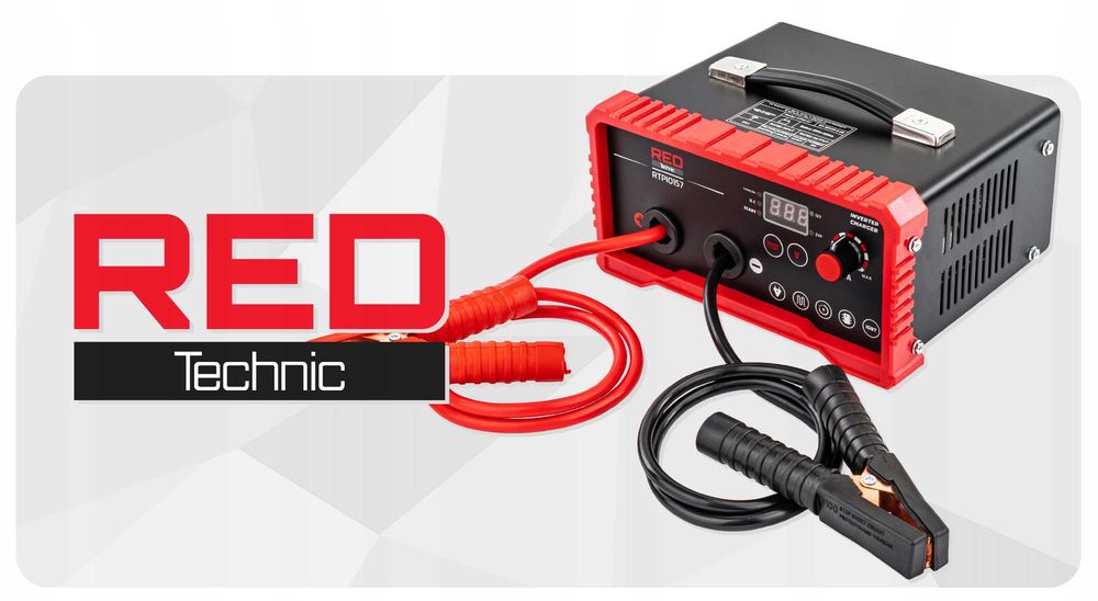 Prostownik inwertorowy akumulatorowy z rozruchem 180a 12/24v 30a