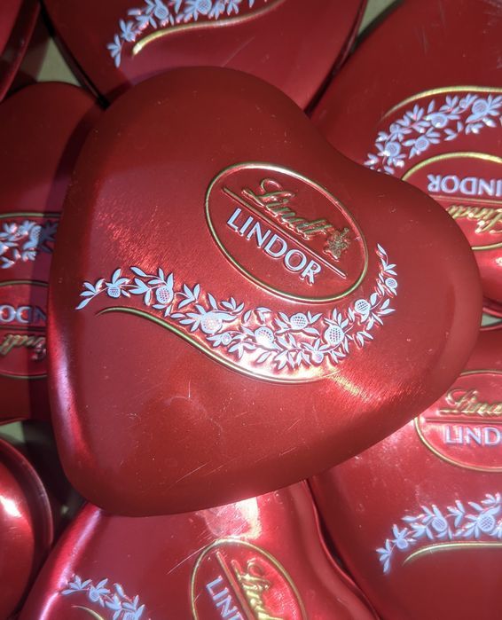 Pudełko lidor serce pudełka serduszka lindt 11 sztuk